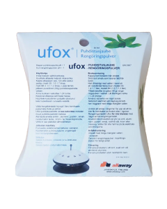 Ufox rengøringspulver 81141 (2 x 50 g pakke)