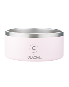 Glacial skål til kæledyr GL2142600241 (matte pink powder)