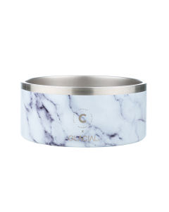 Glacial skål til kæledyr GL2142600243 (white marble)
