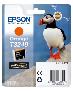Epson UltraChrome T3249 blækpatron (orange)