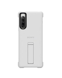 Sony Xperia 10 IV Style mobilcover (hvid)