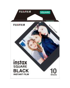 Fujifilm Instax Square papir - sort ramme (10-pak)
