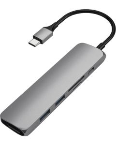 Satechi Slim USB-C MultiPort adapter V2 (space grey)