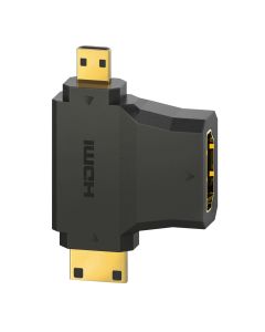 Hama HDMI - HDMI Mini og HDMI micro adapter