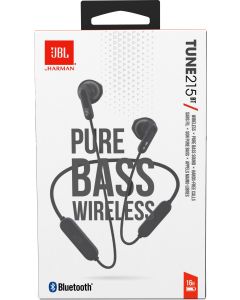 JBL Tune215TBT trådløse in-ear høretelefoner (sort)