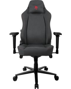 Arozzi Primo Woven Fabric gaming stol (sort/grå med rødt logo)