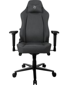 Arozzi Primo Woven Fabric gaming stol (sort/grå med gråt logo)