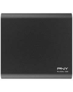 PNY Pro Elite transportabel SSD, 250 GB (sort)