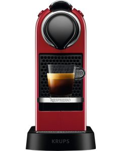 NESPRESSO® CitiZ kaffemaskine fra Krups, Rød