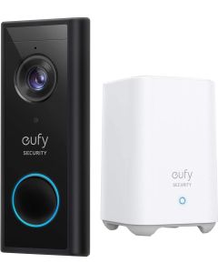 Eufy 2K Video Doorbell +Eufy Security HomeBase 2 gateway