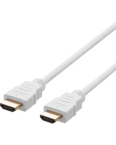 Deltaco Ultra High Speed HDMI kabel (2 m/hvid)