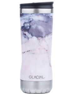 GLACIAL Bottle - Tumbler Pink Marble