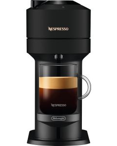 NESPRESSO® Vertuo Next kaffemaskine fra DeLonghi, Matt Sort (Brúkar serligar kapslar)