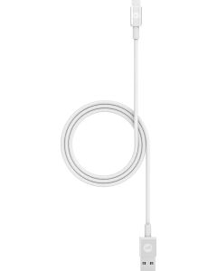 Mophie USB-A til microUSB opladerkabel 1 m (hvid)