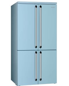 Smeg franskdørs-køleskab/fryser FQ960PB5 (pastel blue)