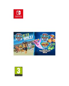 Paw Patrol: On a roll!/Mighty Pups Save Adventure Bay Bundle(Switch)