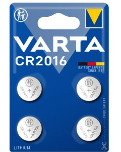 Varta CR 2016-batteri (pakke med 4)