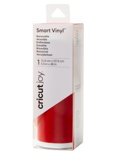 Cricut Joy Removable Smart Vinyl 14x122 cm (rød)