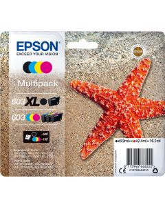 Epson 603 blækpatron blandet kombipakke
