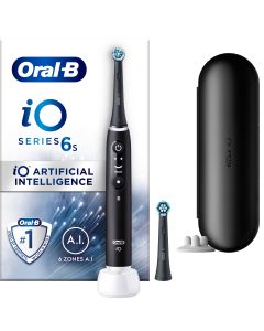 Oral-B iO 6s elektrisk tandbørste 409137 (sort/lava)