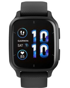 Garmin Venu Sq 2 Music smartwatch (sort)