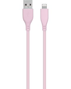 Goji USB-A til Lightning-kabel 1,8 m (pink)