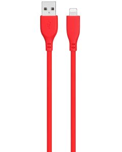 Goji USB-A til Lightning-kabel 1,8 m (rød)