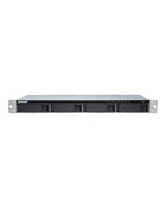 QNAP TS-431XeU NAS Stativ (1U) Ethernet LAN Sort, Rustfrit stål Alpine AL-314