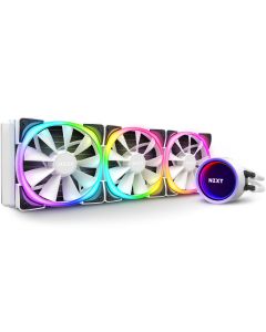 NZXT Kraken X73 RGB Processor All-in-one liquid cooler 12 cm Hvid