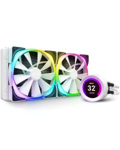 NZXT Kraken Z63 RGB Processor All-in-one liquid cooler 14 cm Hvid