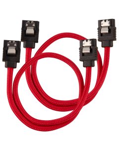 Corsair CC-8900250 SATA-kabel 0,3 m Sort, Rød