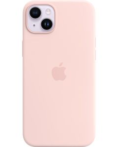 iPhone 14 Plus silikone-etui (chalk pink)