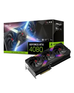 PNY GeForce RTX® 4080 16GB XLR8 Gaming VERTO EPIC-X RGB Triple Fan Graphics Card