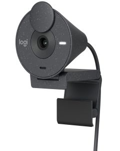 Logitech Brio 300 webkamera (sort)