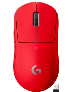 Logitech G Pro X Superlight trådløs gaming-mus (rød)