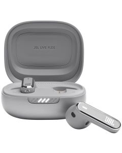 JBL Live Flex True Wireless in-ear høretelefoner (sølv)