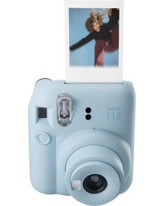 Fujifilm Instax Mini 12 kompaktkamera (blå, pakke med 10 billeder)