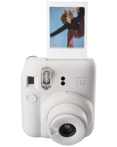 Fujifilm Instax Mini 12 kompaktkamera (hvid, pakke med 10 billeder)