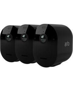 Arlo Pro 5 sikkerhedskamera (sort/3-pak)