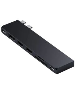 Satechi USB-C Pro Slim USB-hub (midnat)