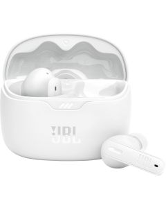 JBL Tune Beam true wireless in-ear høretelefoner (hvid)