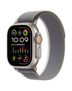 Apple Watch Ultra 2,49mm GPS+CEL Titanium M/L (Green/Gray /Trail Loop)