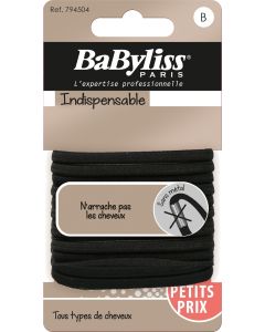 BaByliss hårelastikker 794504 (sort)