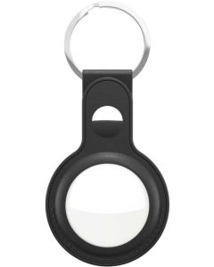 Keybudz lædernøglering til Apple AirTag (sort)