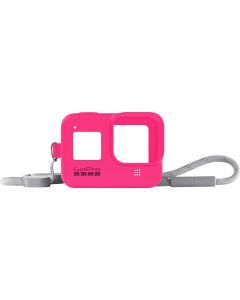 GoPro sleeve + nøglerem (pink)