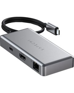 Satechi Multiport USB-C Chromebook hub (grå)