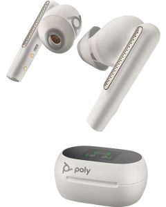 HP Poly Voyager Free 60+ UC høretelefoner USB-A (hvid)