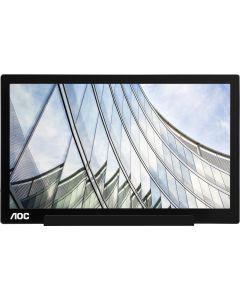 AOC I1601FWUX 15,6" bærbar skærm (sort)