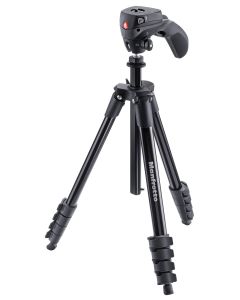 Manfrotto Compact Action stativ - sort