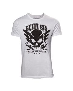 T-shirt Resident Evil - Echo Six - hvid (L)